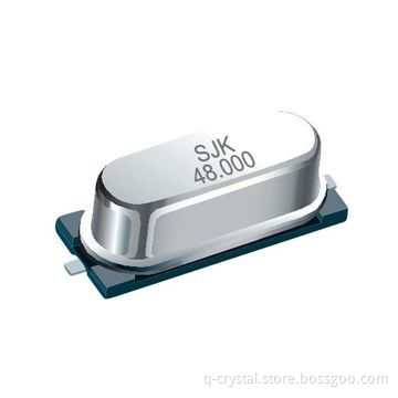 24MHz 49SMD Crystal Resonator, Surface Mount Package, High-frequency Stability/High-reliability